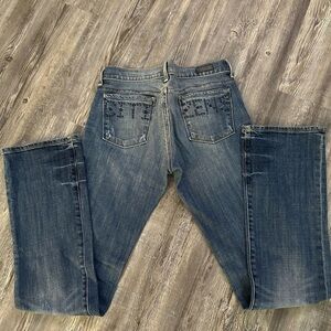 Citizens of Humanity jeans womens 29 Kelly #001 Low Waist Boot Cut Unique COH